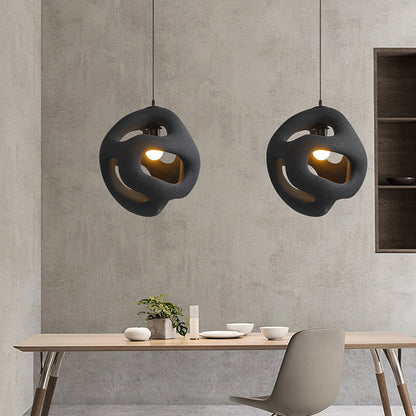 Wabi Sabi Pendant Light with Scandinavian Minimalist Design for Ambient Home Lighting