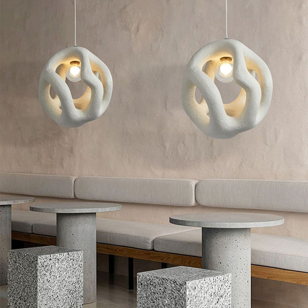 Wabi Sabi Pendant Light with Scandinavian Minimalist Design for Ambient Home Lighting