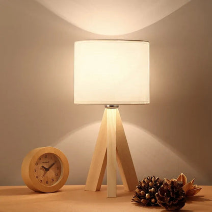 Modern Table Lamp with Soft Ambient Lighting Design for Decorative Bedside Use