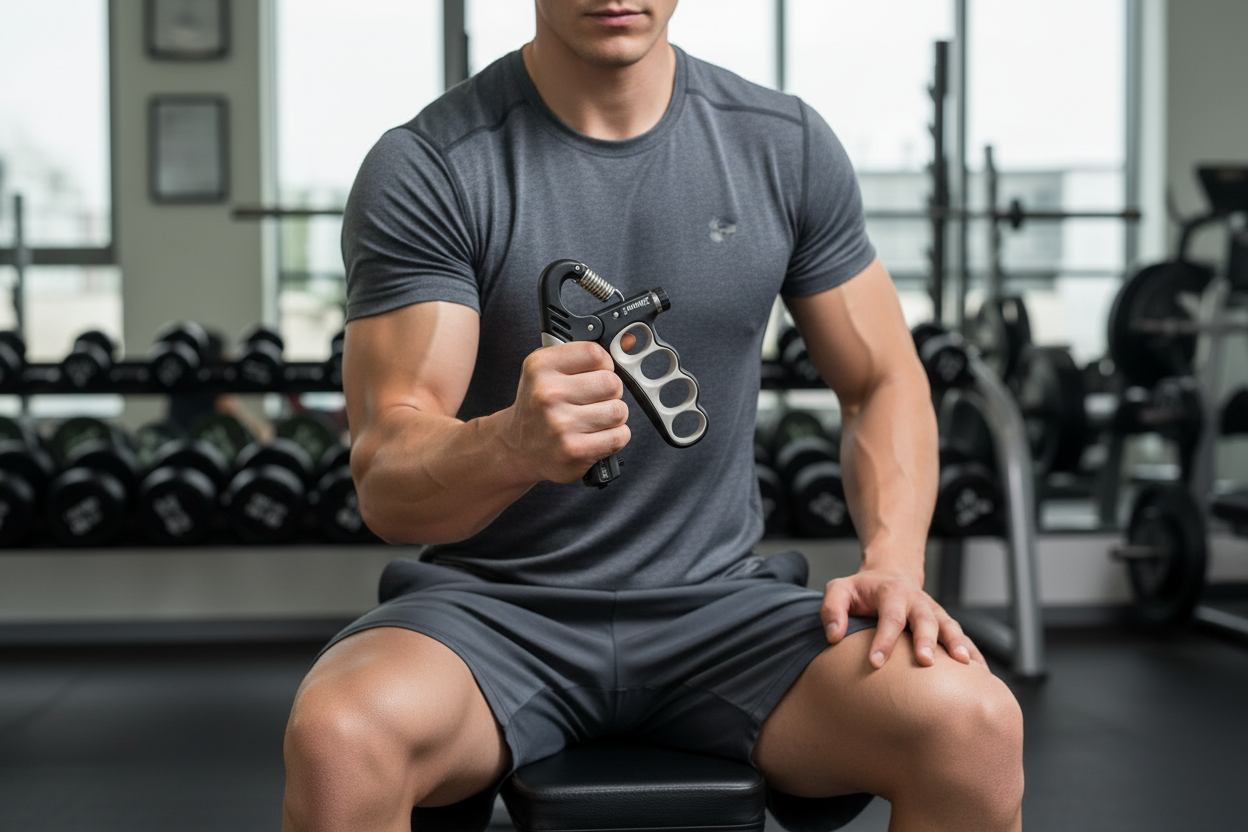 Grip Force | Adjustable Hand Grip Strengthener with Counter
