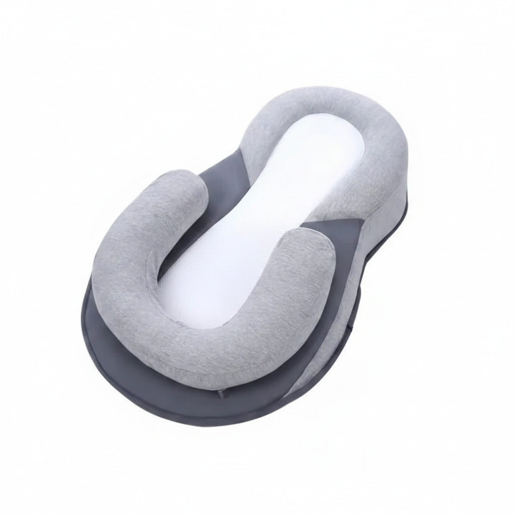 Snuggle Nest | Elevated Baby Lounger Cushion with Ergonomic Support