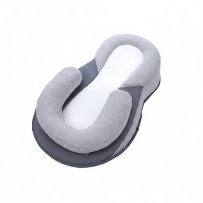 Snuggle Nest | Elevated Baby Lounger Cushion with Ergonomic Support
