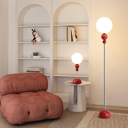 Modern Floor Lamp with Metal and Glass Design for Living Room Ambient Lighting
