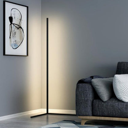 LED Corner Floor Lamp RGB Dimmable Modern Standing Lamp with Remote