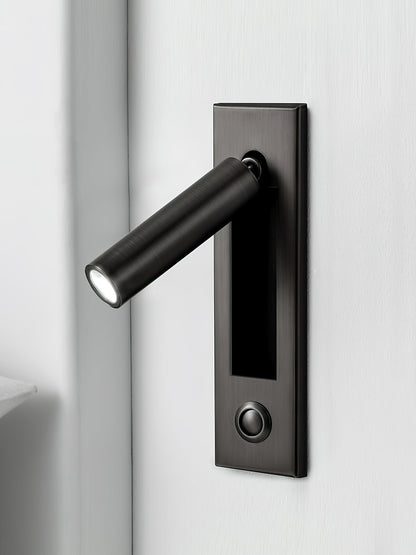 Glow Edge LED Bedside Reading Wall Light with Adjustable Beam