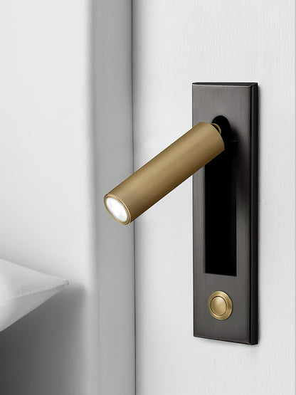 Glow Edge LED Bedside Reading Wall Light with Adjustable Beam