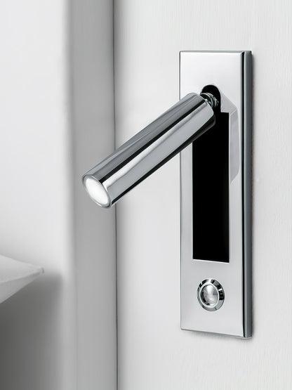 Glow Edge LED Bedside Reading Wall Light with Adjustable Beam