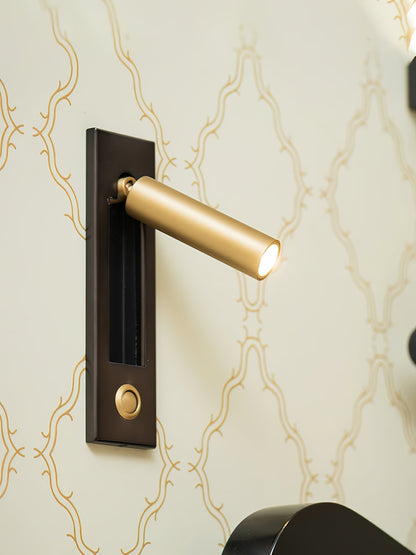 Glow Edge LED Bedside Reading Wall Light with Adjustable Beam