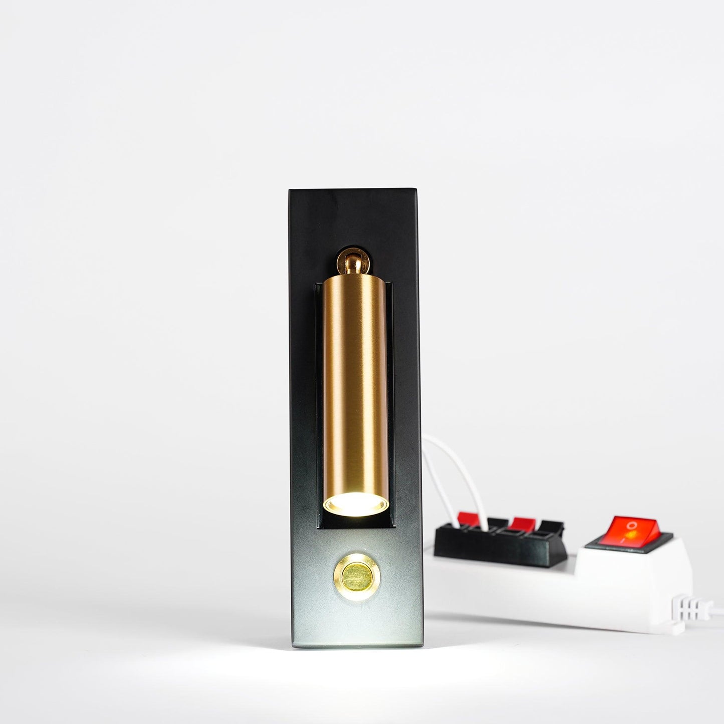 Glow Edge LED Bedside Reading Wall Light with Adjustable Beam