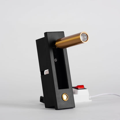 Glow Edge LED Bedside Reading Wall Light with Adjustable Beam