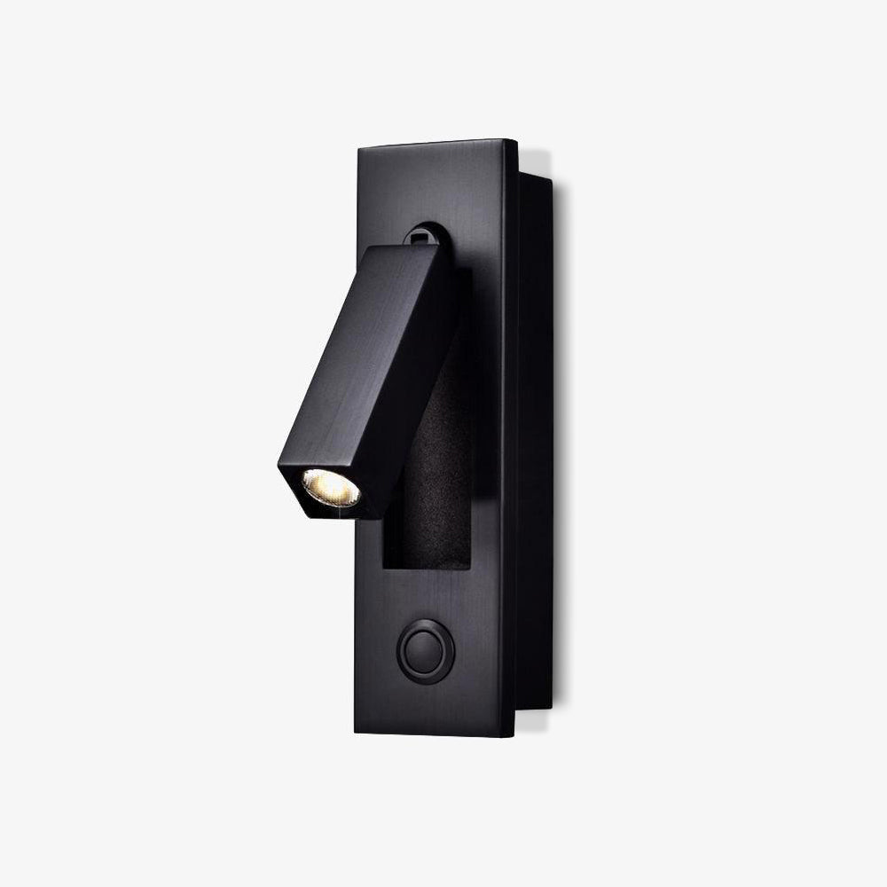 Glow Edge LED Bedside Reading Wall Light with Adjustable Beam