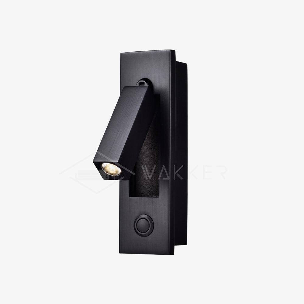 Glow Edge LED Bedside Reading Wall Light with Adjustable Beam