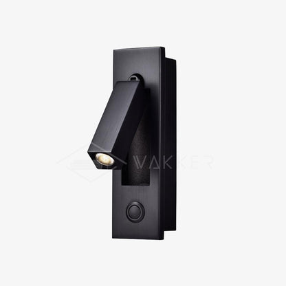 Glow Edge LED Bedside Reading Wall Light with Adjustable Beam