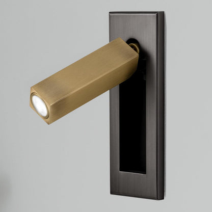 Glow Edge LED Bedside Reading Wall Light with Adjustable Beam