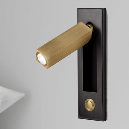 Glow Edge LED Bedside Reading Wall Light with Adjustable Beam