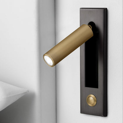 Glow Edge LED Bedside Reading Wall Light with Adjustable Beam
