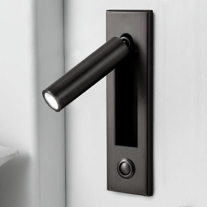Glow Edge LED Bedside Reading Wall Light with Adjustable Beam