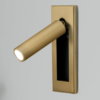 Glow Edge LED Bedside Reading Wall Light with Adjustable Beam