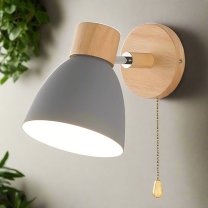 Glow Ease Wall Light with Pull Chain