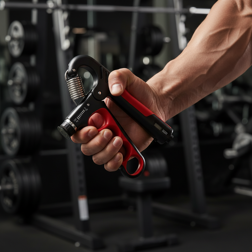Grip Force | Adjustable Hand Grip Strengthener with Counter