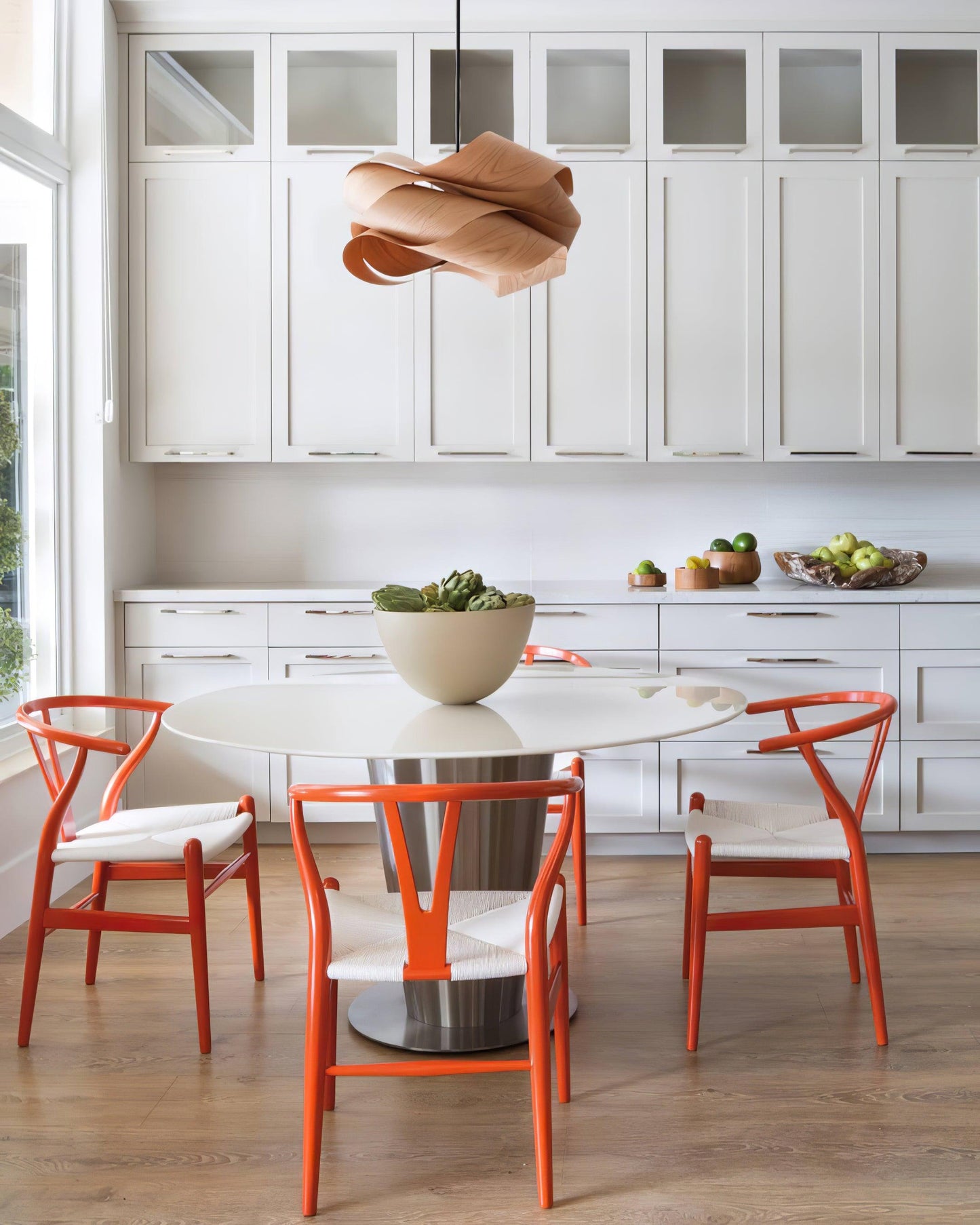 Wood Pendant Light with Modern Wooden Design for Warm Ambient Interior Lighting