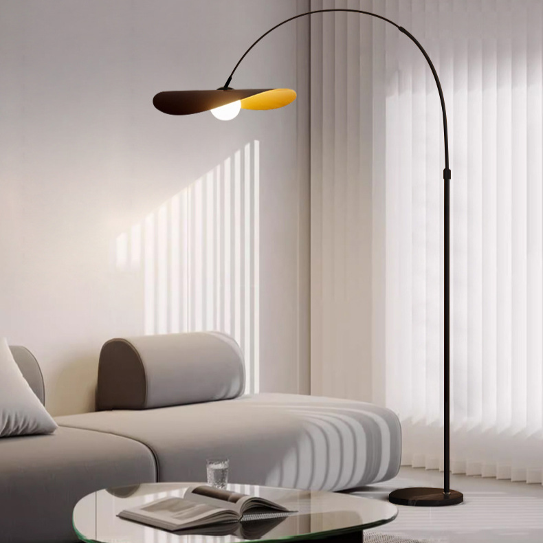 Wabi Sabi Floor Lamp with Rustic LED Standing Design for Natural Ambient Lighting