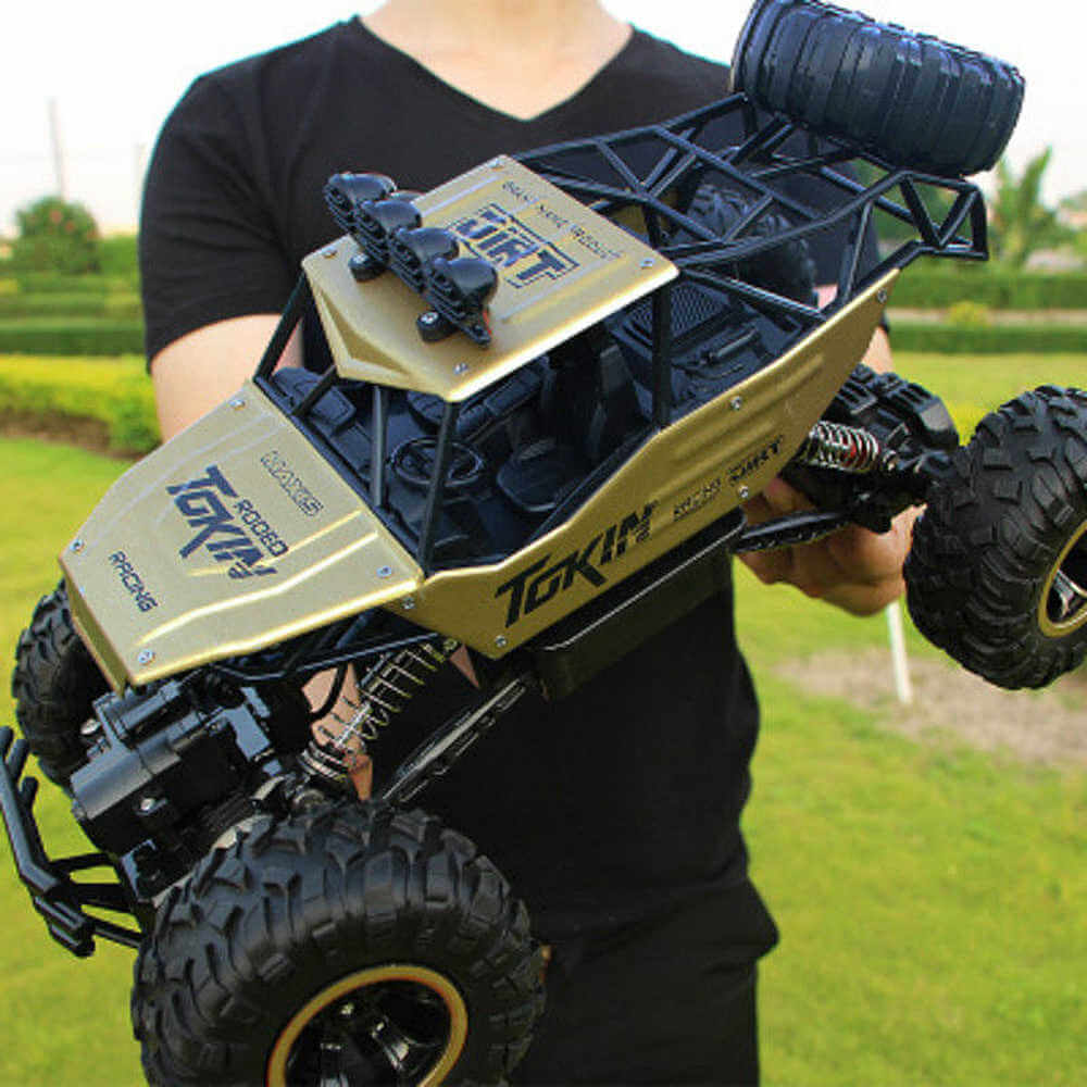 RC Monster Truck for Powerful Off-Road Driving and Remote-Control Fun