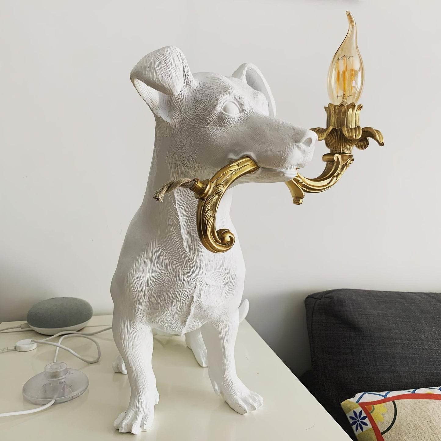 Modern Table Lamp with Decorative Bedside Design for Desk and Nightstand Lighting
