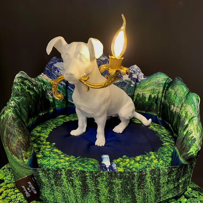 Modern Table Lamp with Decorative Bedside Design for Desk and Nightstand Lighting