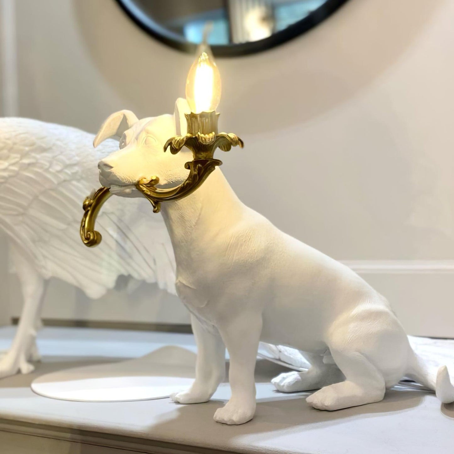 Modern Table Lamp with Decorative Bedside Design for Desk and Nightstand Lighting