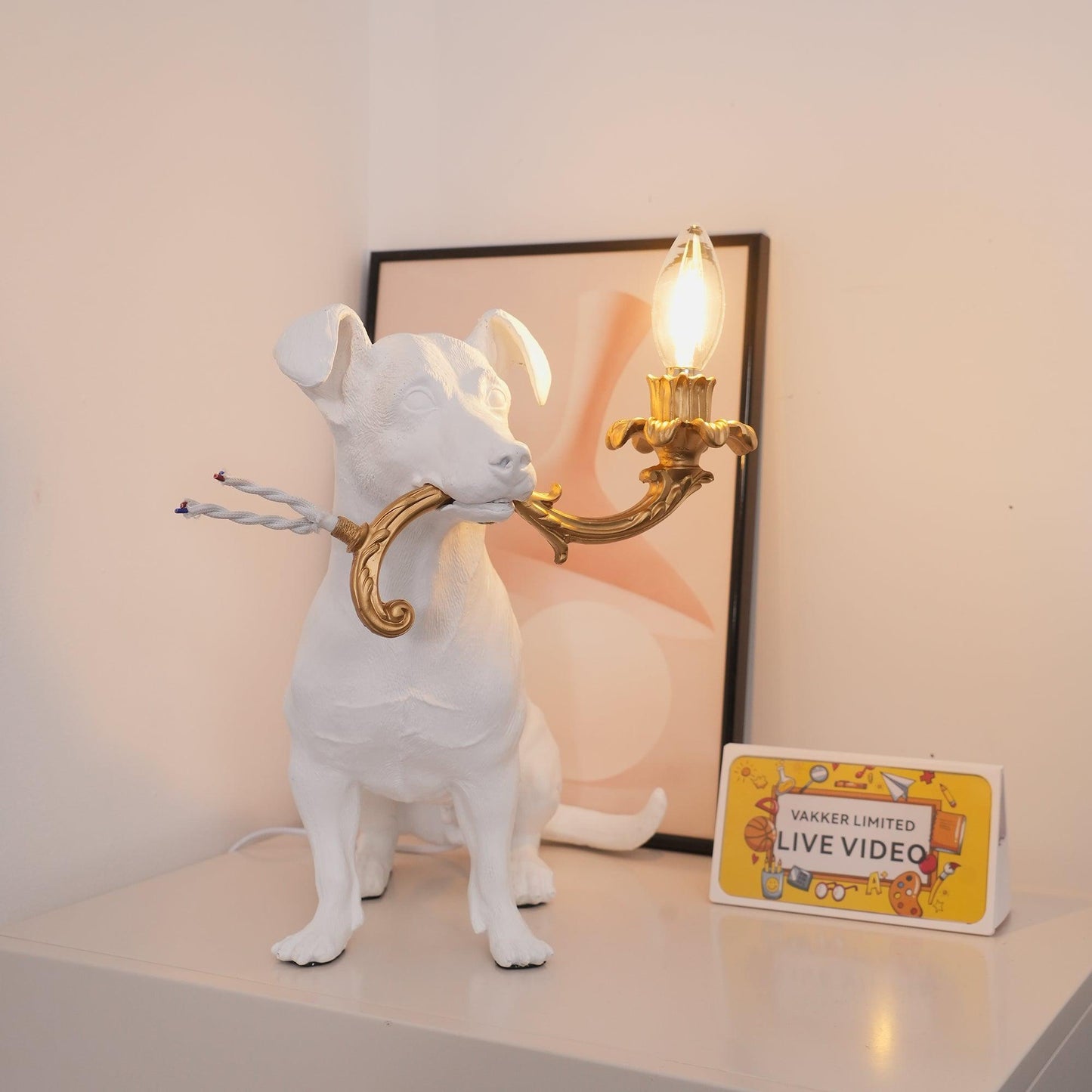 Modern Table Lamp with Decorative Bedside Design for Desk and Nightstand Lighting