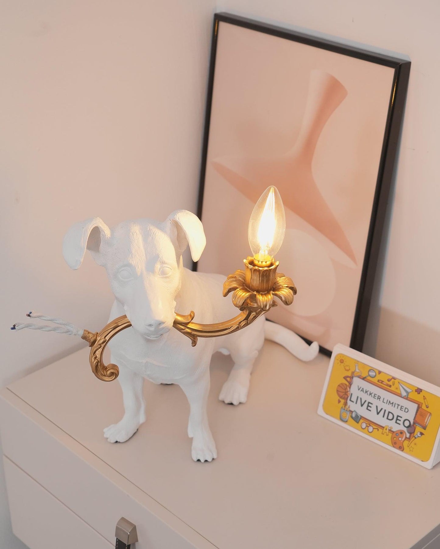 Modern Table Lamp with Decorative Bedside Design for Desk and Nightstand Lighting