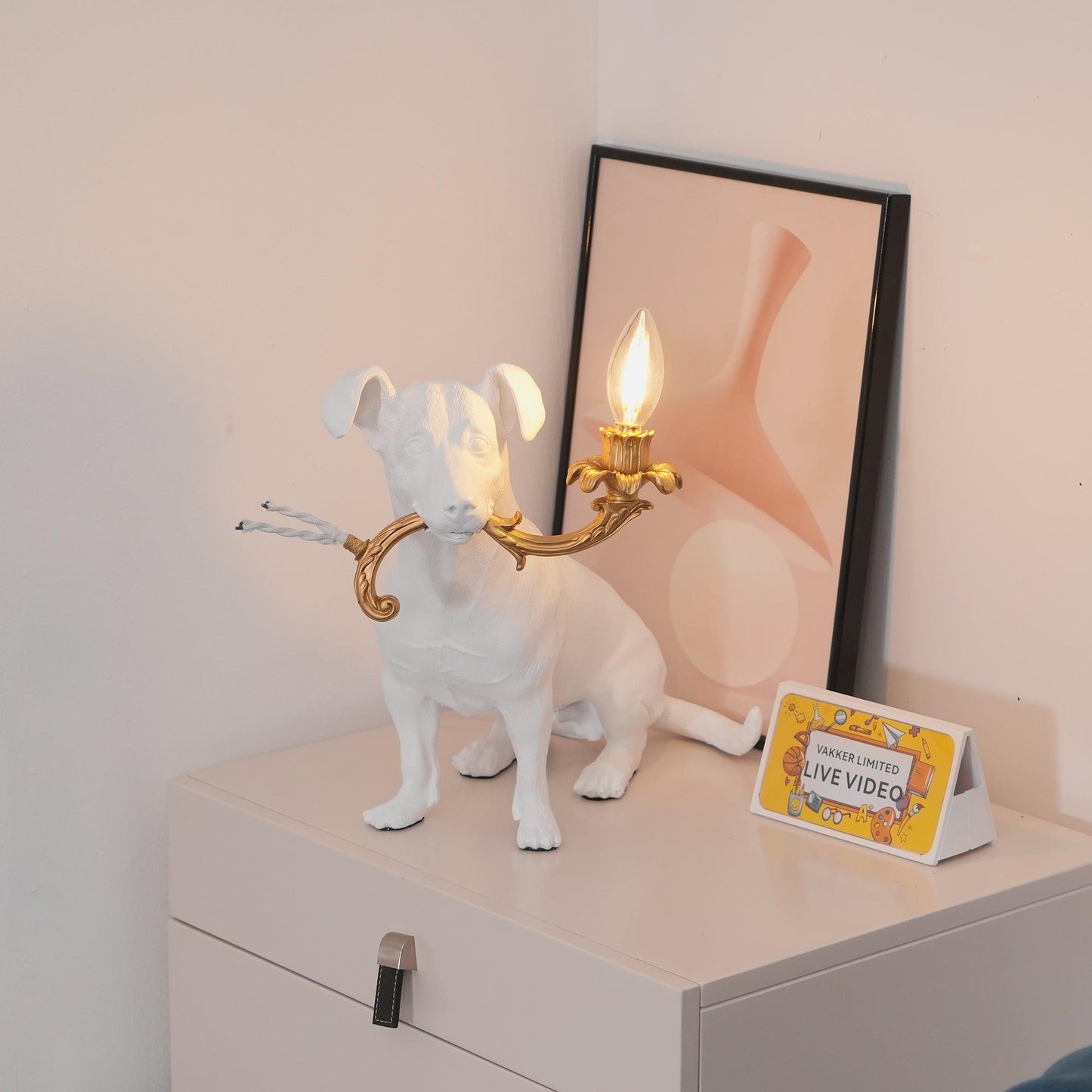 Modern Table Lamp with Decorative Bedside Design for Desk and Nightstand Lighting