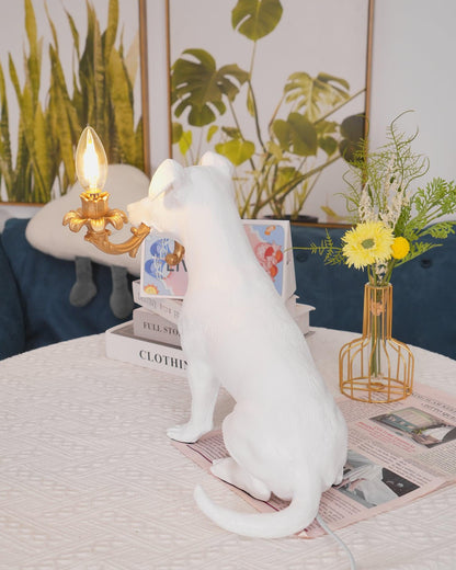 Modern Table Lamp with Decorative Bedside Design for Desk and Nightstand Lighting