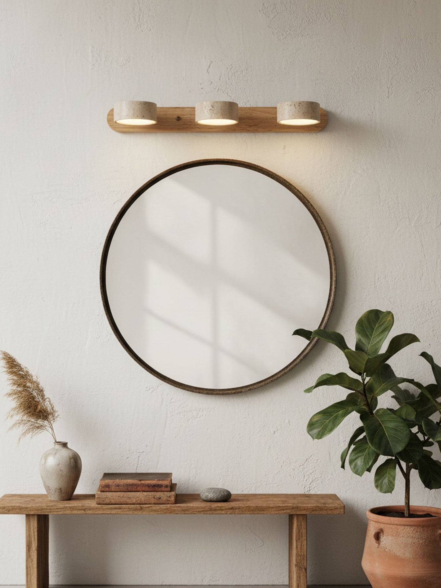 Stone Glow Wall Light for Ambient Lighting