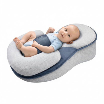 Snuggle Nest | Elevated Baby Lounger Cushion with Ergonomic Support