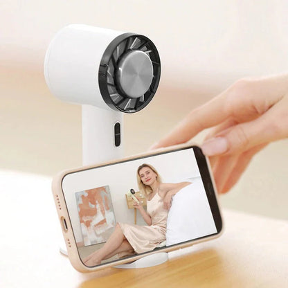 Breeze Go Portable Rechargeable Mini Fan with 3-Speed Control for Cooling