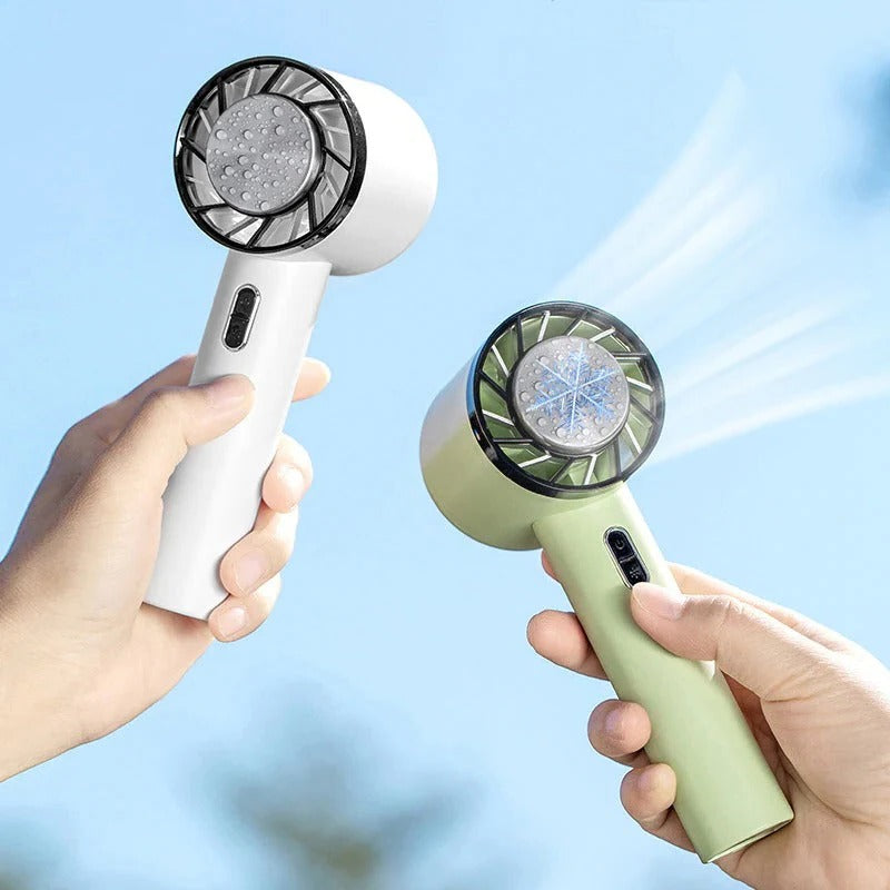 Breeze Go Portable Rechargeable Mini Fan with 3-Speed Control for Cooling