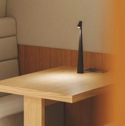 Rechargeable LED Table Lamp with Portable Dimmable Aluminum Design for Versatile Lighting