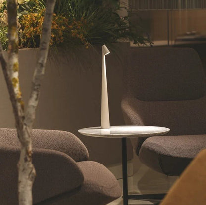 Rechargeable LED Table Lamp with Portable Dimmable Aluminum Design for Versatile Lighting