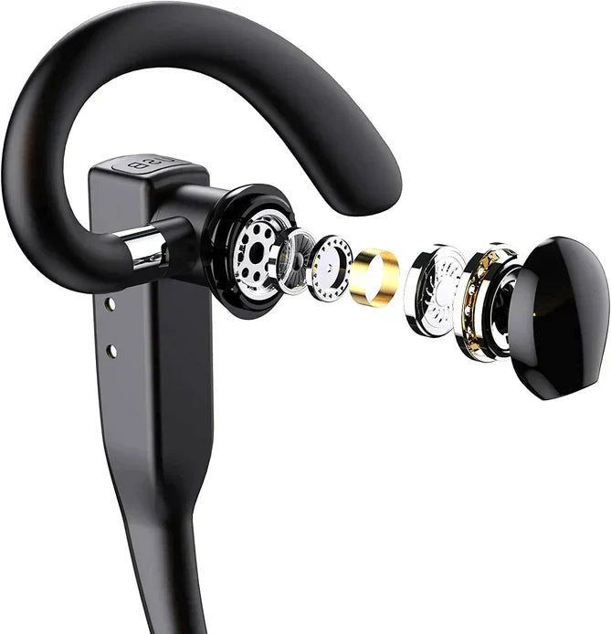 Clear Talk Bluetooth 5.1 Wireless Headset with Noise Cancelling Mic