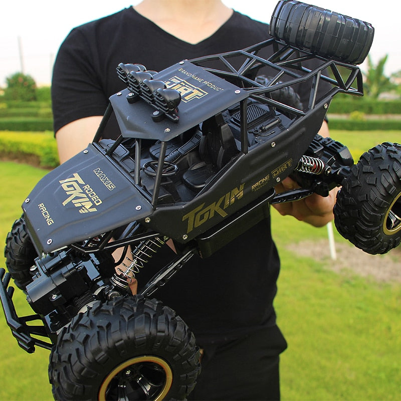 RC Monster Truck for Powerful Off-Road Driving and Remote-Control Fun