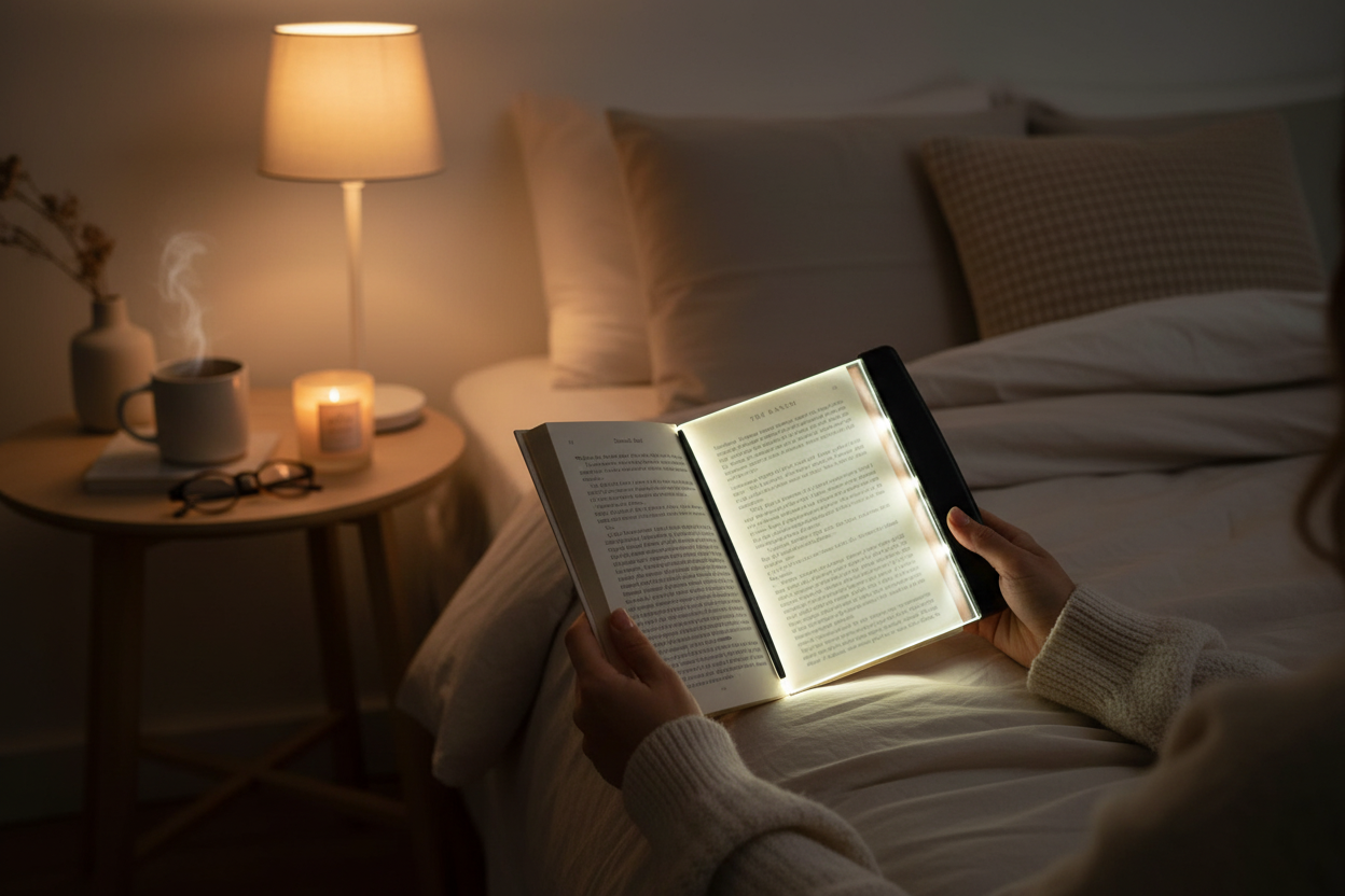 Read Glow Rechargeable LED Book Light with Magnetic Clip